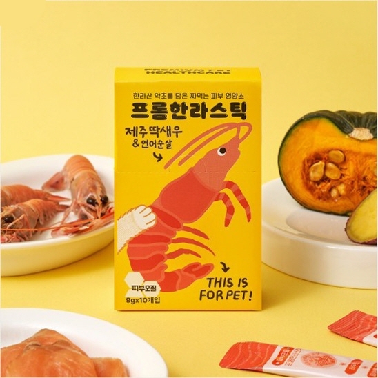 프롬한라스틱 제주 딱새우 & 연어 순살 9g x 10p