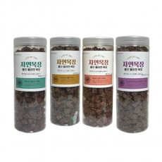 자연목장 쫄깃 콜라겐 육포 500g 4종