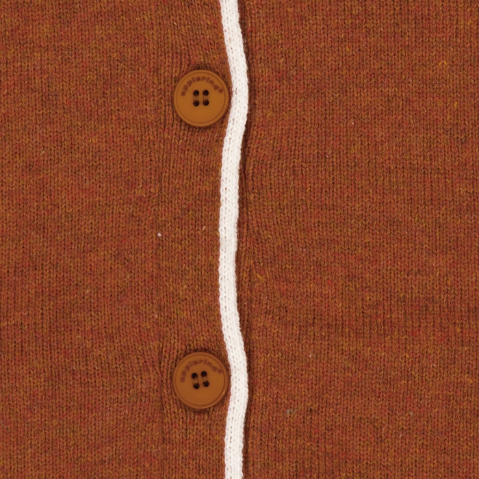 울혼방 방풍 남성 골프 니트 가디건