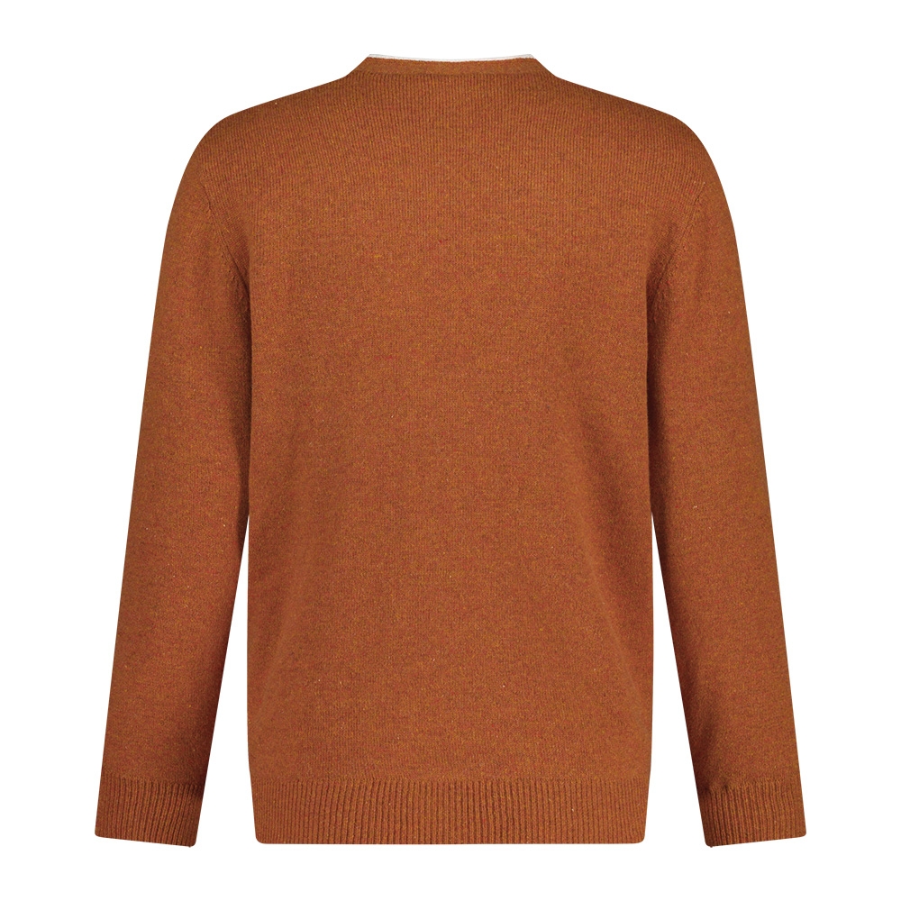 울혼방 방풍 남성 골프 니트 가디건