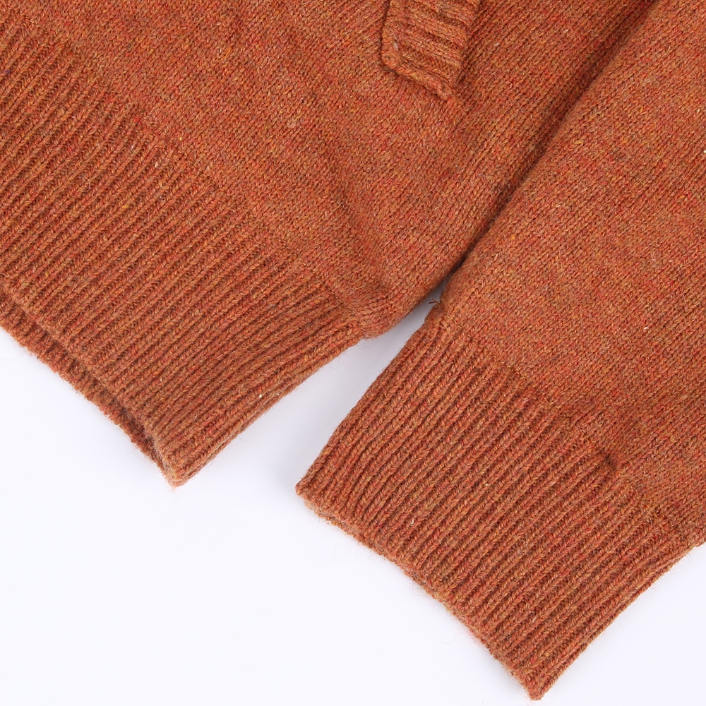 울혼방 방풍 남성 골프 니트 가디건