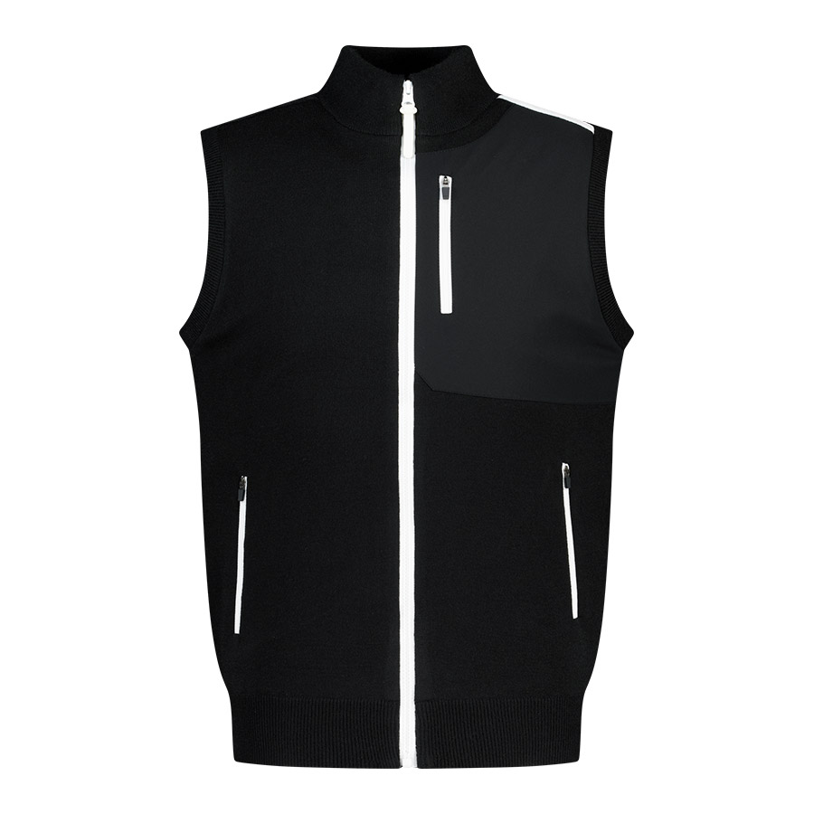 울혼방 방풍 남성 골프 니트 조끼 울혼방 방풍 남성 골프 니트 조끼