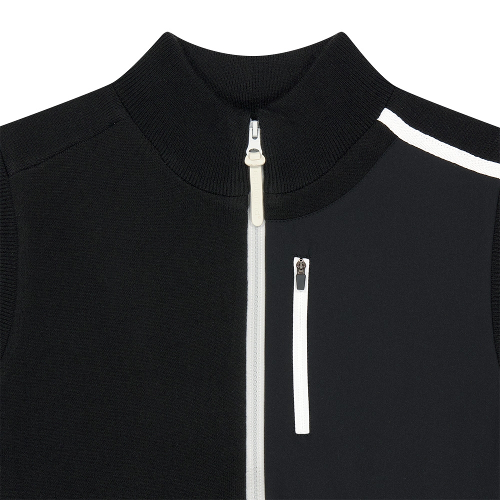 울혼방 방풍 남성 골프 니트 조끼