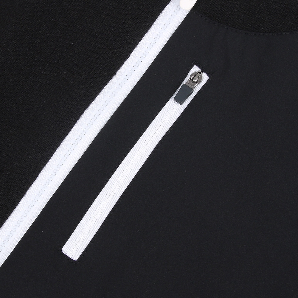 울혼방 방풍 남성 골프 니트 조끼