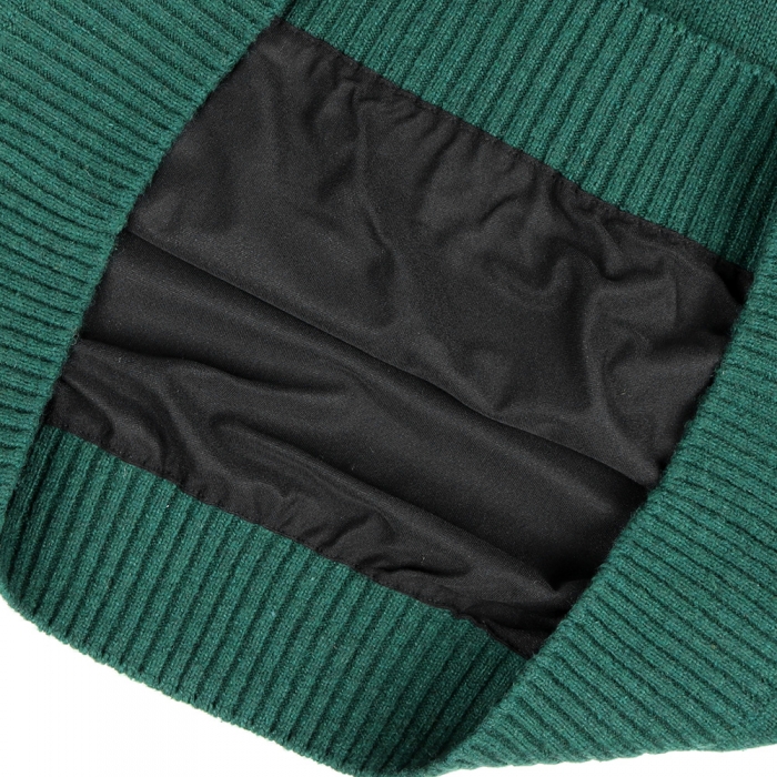 울혼방 방풍 라인부클 남성 골프 니트