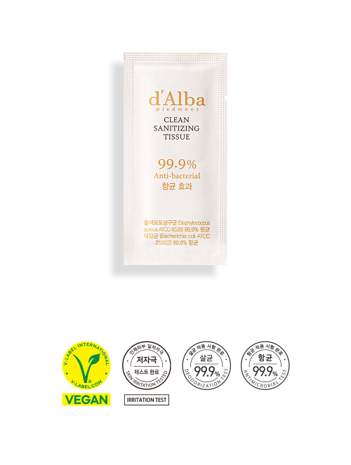 달바 클린 살균 소독 티슈