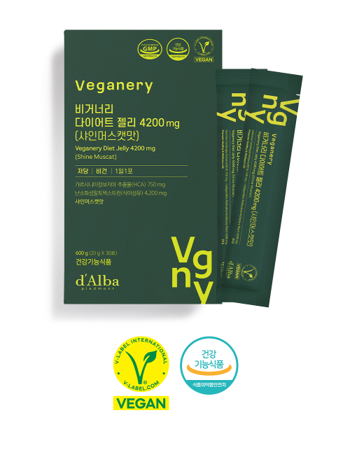★패밀리세일★[1개월] 비거너리 비건 다이어트 젤리 4200mg 1박스 30포