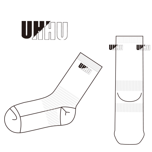 UHHU_2차(유후)에서  제작한 스포츠 양말 제작사례