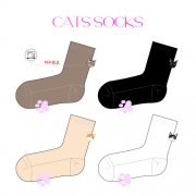 이유**님의 CATS SOCKS(고양이양말) 제작사례