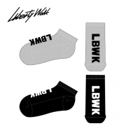 리버티워크(Liberty Walk)의  남자 스니커즈양말 제작사례.