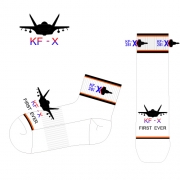 제 281 전투 비행대대 의 남자 스포츠 양말 제작사례.
