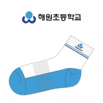 해원초등학교의 아동 스포츠 양말 제작사례.