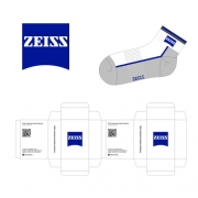 자이스 코리아_ZEISS KOREA 의 남자 스포츠 양말 선물세트 제작사례.