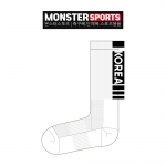 몬스터 스포츠_MONSTER SPORTS의 남자 스포츠양말 제작사례.