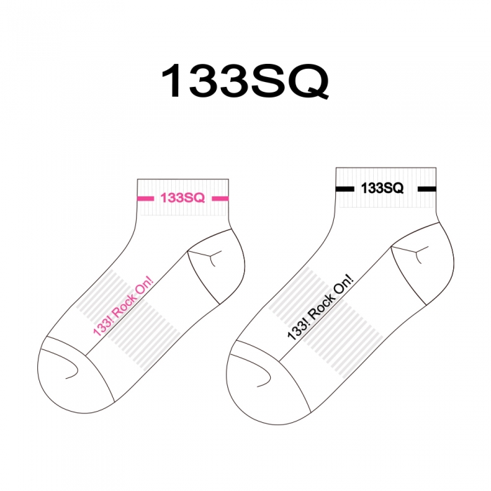 133SQ 공군부대 남, 여 스포츠양말 제작사례