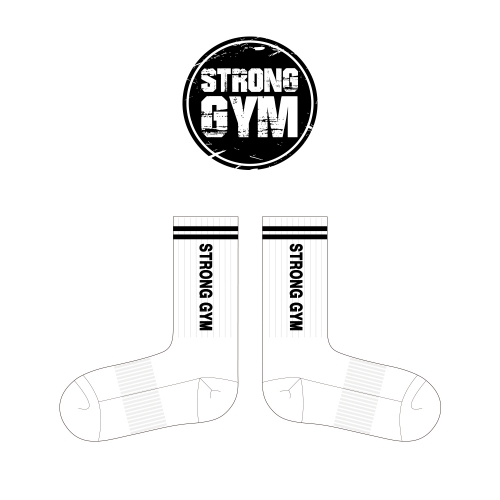 STRONG GYM_스트롱 짐의 남자 스포츠 장목양말 제작사례.