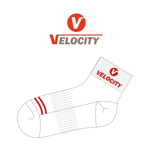 벨로시티_Velocity Fitness의 남, 여 스포츠양말 제작사례.