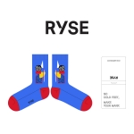 라이즈 호텔_RYSE HOTEL의 남, 여 공용 패션 중목양말 제작사례.