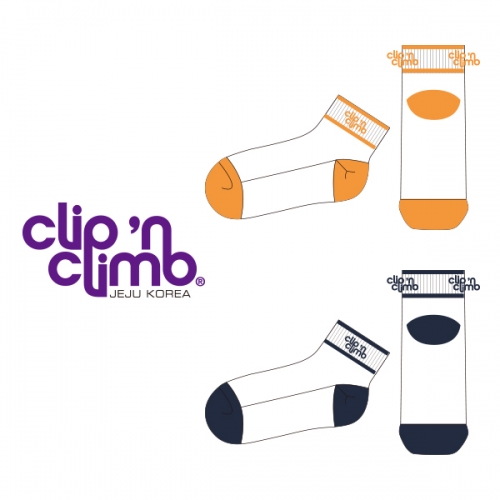 액티브파크_CLIIP'N CLIMD 의 남, 여 발목양말 제작사례.