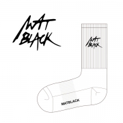 멧블랙_MAT BLACK의 남자 스포츠 장목양말 제작사례.