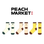 피치마켓_PEACH MARKET의 남, 여 공용 패션 중목양말 제작사례.