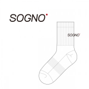 소그노_SOGNO 의 남, 여 공용 스포츠 양말 제작사례.