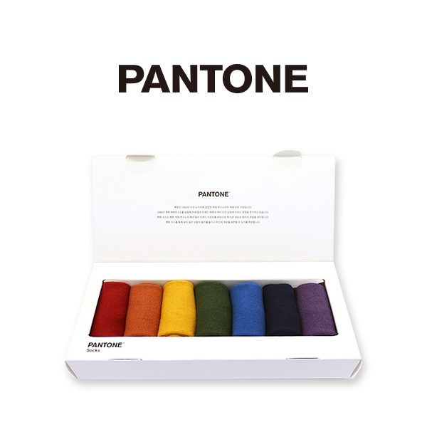 팬톤_PANTONE 의 3차 아기양말 선물세트 제작사례.