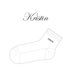 크리스틴_KRISTIN 의 남자 패션 발목양말 제작사례.