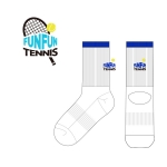 펀펀 테니스_FUNFUN TENNIS의 남, 여 스포츠 장목양말 제작사례.