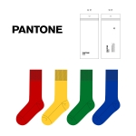 팬톤_PANTONE 의 4차 남, 여 패션 장목양말 제작사례.