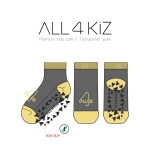 올포키즈 키즈카페_ALL 4 KIDS CAFE의 넌슬립 아동 발목양말 제작사례.