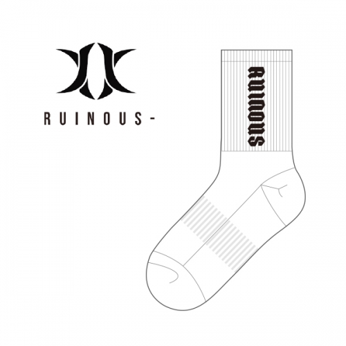 루이너스_RUINOUS의 남자 패션 중목양말 제작사례.