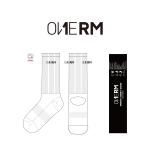 원알엠_ONERM 의 남, 여 공용 자수 장목양말 제작사례.