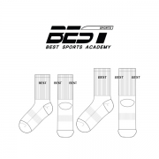 베스트 스포츠 아카데미_BEST SPORTS ACADEMY 의 남, 여 스포츠 중목양말 제작사례.