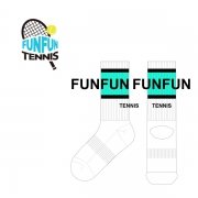 펀펀 테니스_FUNFUN TENNIS의 남, 여 스포츠 장목양말 제작사례_2차