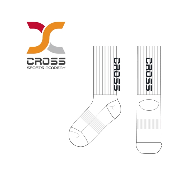 크로스스포츠아카데미_CROSS SPORTS ACADEMY 의 남자 스포츠 장목양말 제작사례.