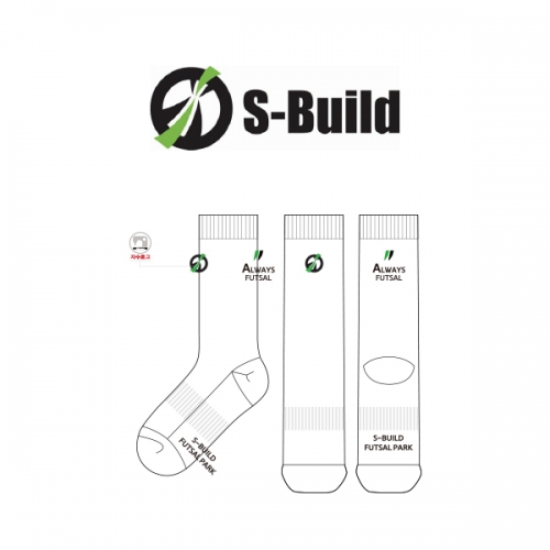 에스빌드(S-Build)의 2차 남자 스포츠 자수 장목양말 제작사례