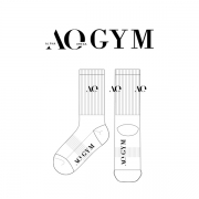 AOGYM_에이오짐 PT&헬스의 남, 여 공용 스포츠 중목양말 제작사례.