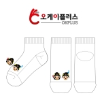 오케이플러스_OKPLUS의 아동 패션 발목양말 제작사례