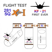 제 281 전투 비행대대의 남자 스포츠 발목 양말 제작사례