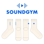 사운드짐_SOUNDGYM의 남, 여 공용 스포츠 중목양말 제작사례