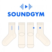 사운드짐_SOUNDGYM의 남, 여 공용 스포츠 중목양말 제작사례