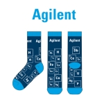 Agilent_애질런트의 남, 녀 공용 장목양말 제작사례