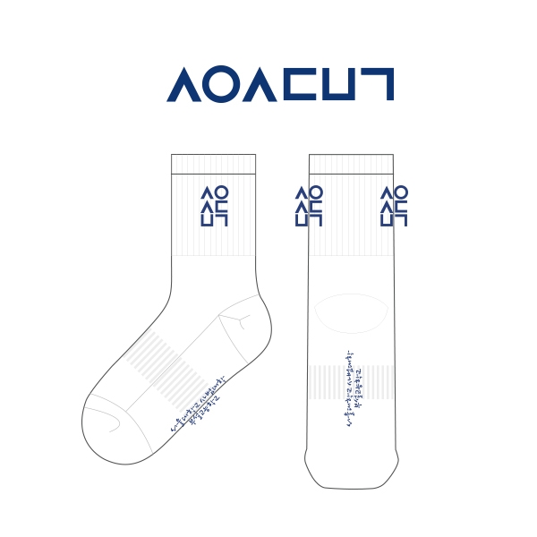 서울대학교 사범대학 부설고등학교_서울사대부고의 남, 여 공용 스포츠 장목양말 제작사례