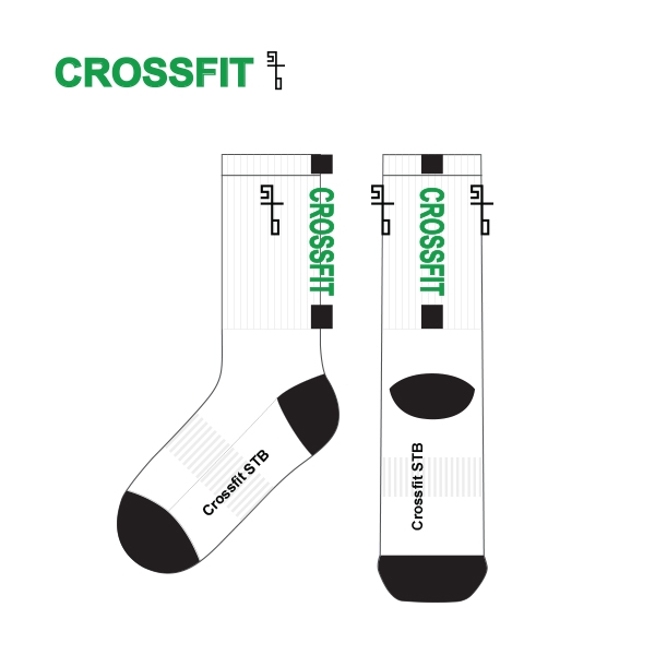 크로스핏 STB의 남자 스포츠 장목양말 제작사례
