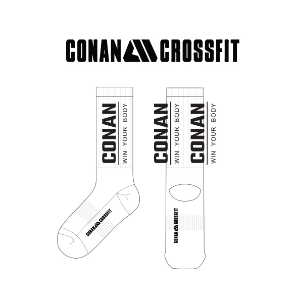 코난크로스핏_CONAN CROSSFIT의 남자 스포츠 장목양말 제작사례