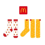 맥도날드_McDonald’s의 남, 녀 공용 패션 장목양말 제작사례