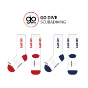 고다이브_GO DIVE의 남, 녀 공용 스포츠 장목양말 제작사례