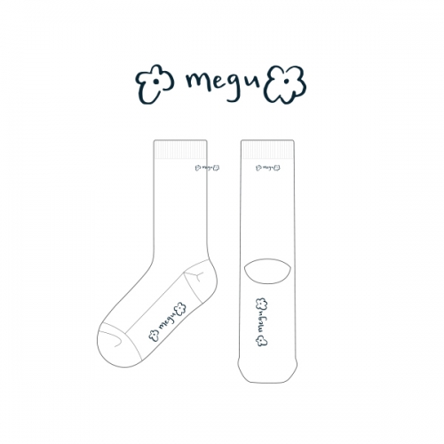 메구_megu의 남, 녀 공용 패션 장목양말 제작사례