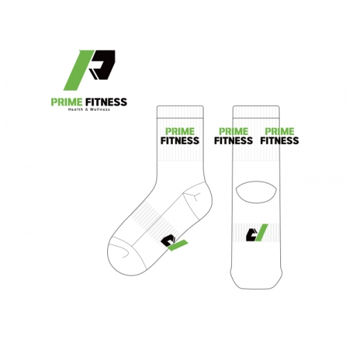 프라임피트니스_PRIME FITNESS의 남, 녀 공용 스포츠 중목양말 제작사례